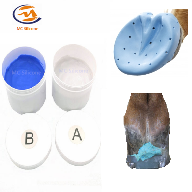 25 Shore A Fast Set Easy Mold Two-Part Silicone Putty For Better Hoof Care